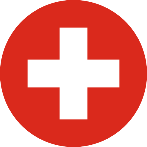 Die Flagge der Schweiz